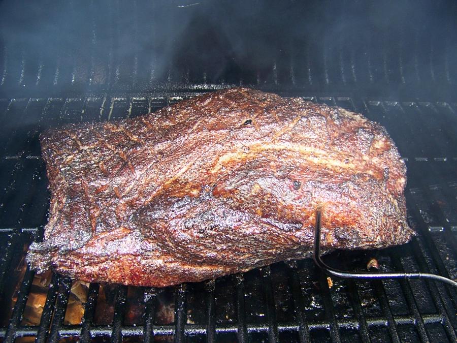 First Brisky on new Smoker! 008 (3).JPG