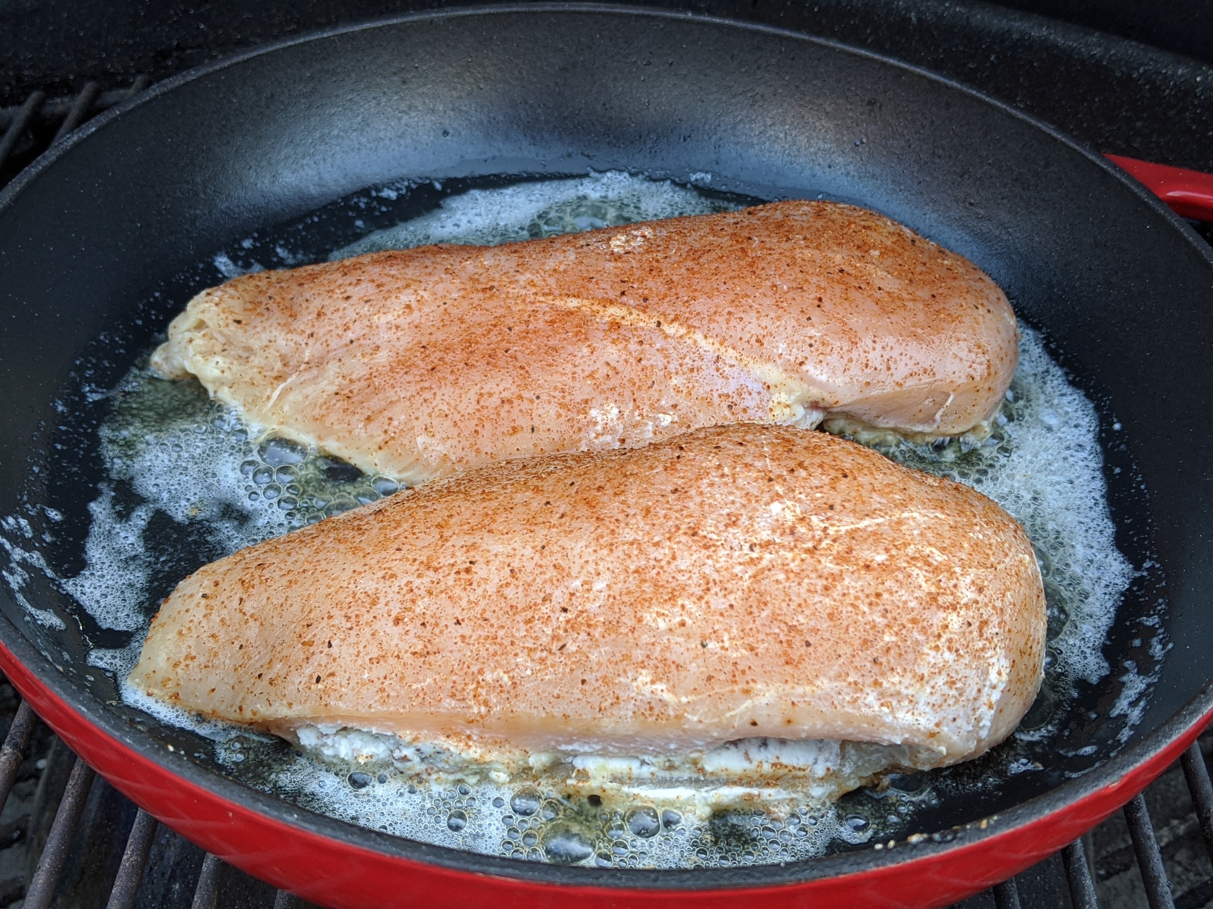 Goat Cheese and Bacon Stuffed Chicken Breasts