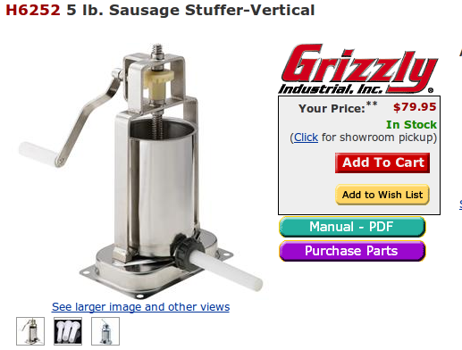 H6252 5 lb. Sausage Stuffer-Vertical.png
