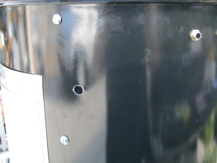 Hole for SS rod for middle shelf.JPG