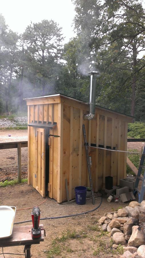 My Hot Cold Smokehouse Build Smoking Meat Forums The Best Smoking Meat Forum On Earth