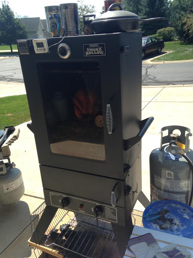 Insulating deals a smoker