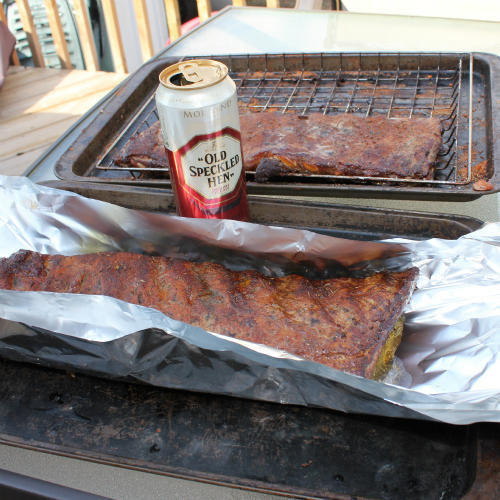 in foil with some beer.jpg