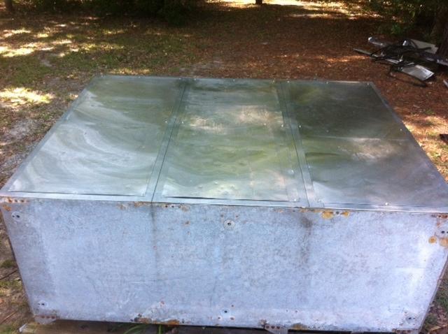 Inserts closed off with old door skins.JPG