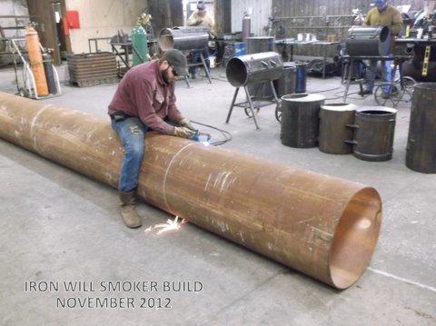 Iron Will Smoker Build - 1.JPG