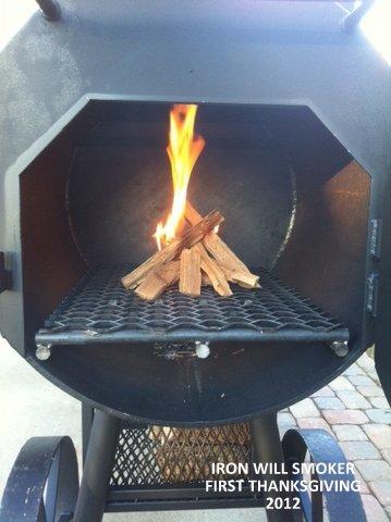 Iron Will Smoker First Thanksgiving - 4.JPG