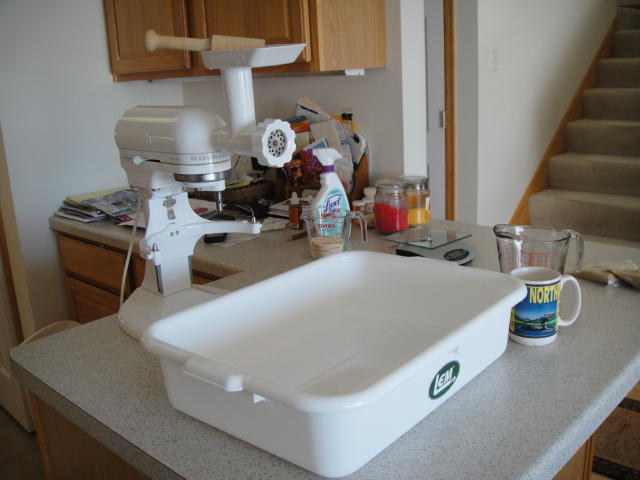 Meatloaf and venison sausage 028.JPG