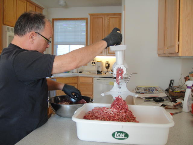 Meatloaf and venison sausage 029.JPG