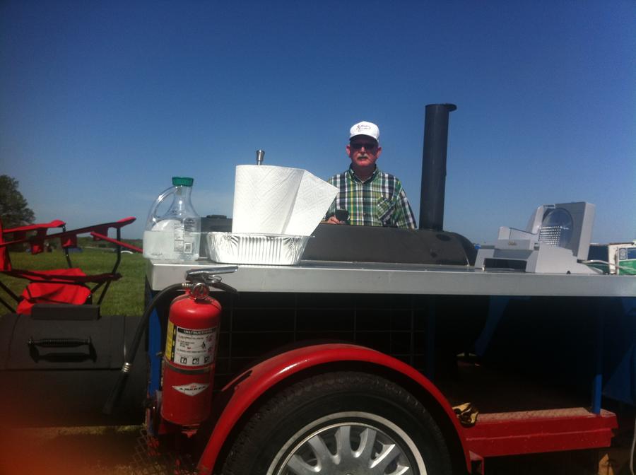My BBQ Trailer Pit