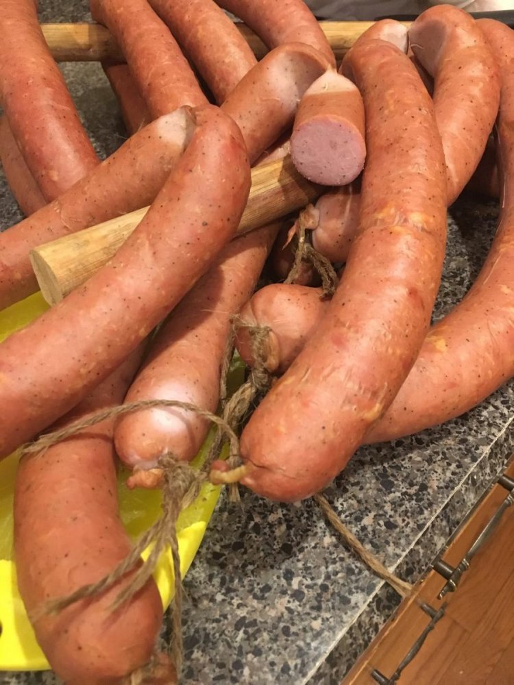 My first kielbasa
