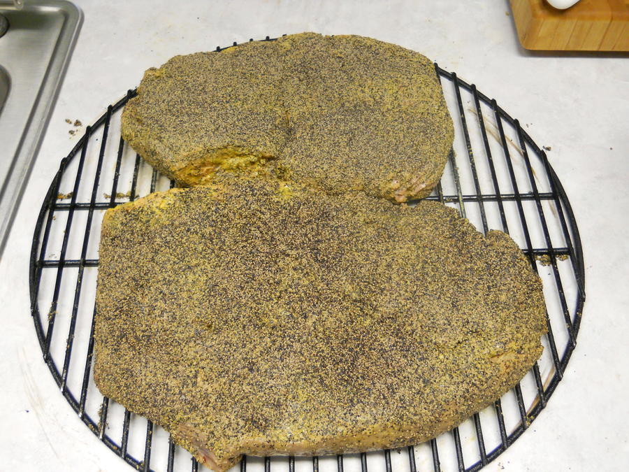 Pastrami from scratch 12-17-11 17.JPG