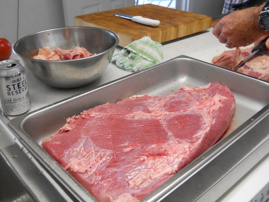 Pastrami from scratch 12-17-11 7.JPG