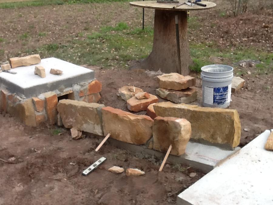 Pic 28 - Setting Stone on Chimney Sides.jpg