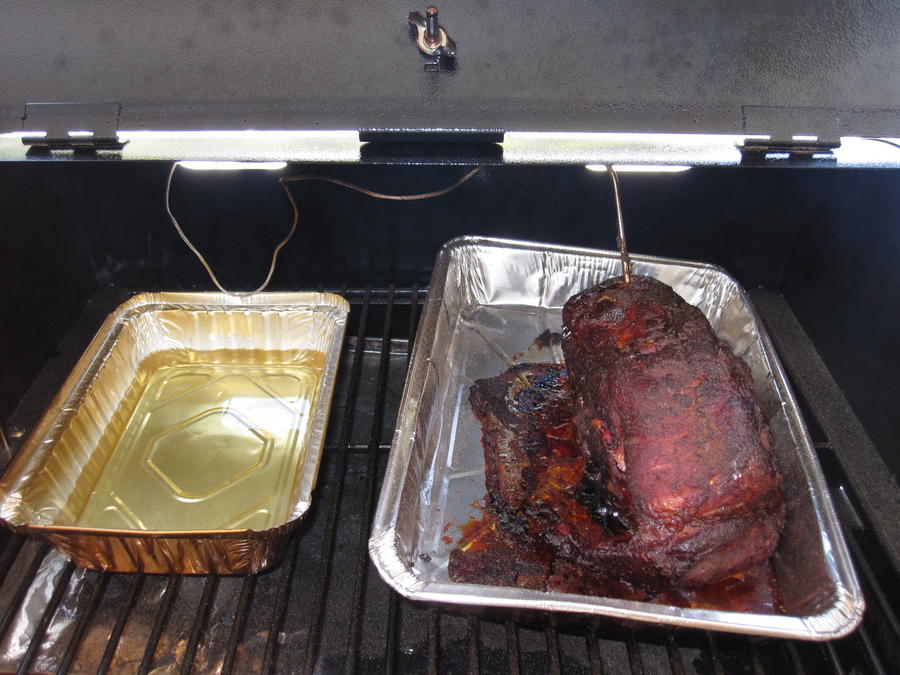 Pork Butt at 7 hours 172 IT.JPG