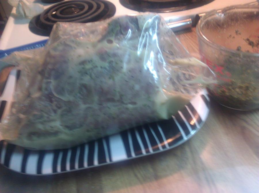 pork sirloin roast marinating & herb rub.JPG