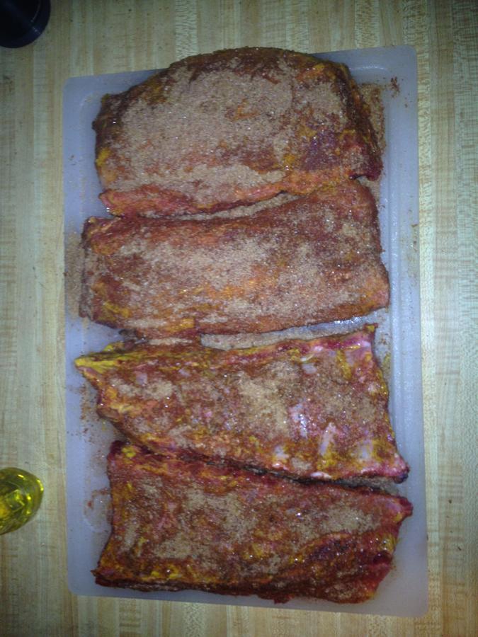 prepped and rubbed meat.JPG