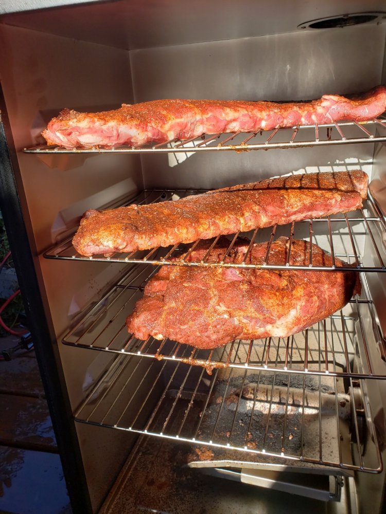 Ribs And Pork Butt 12-23-2018 Before