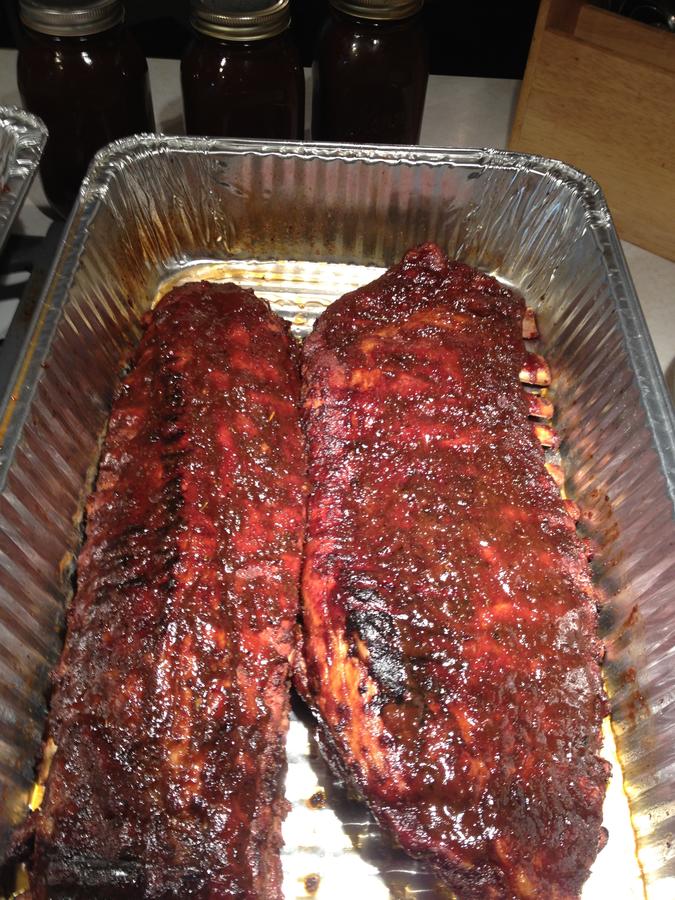 Ribs ready to serve.JPG