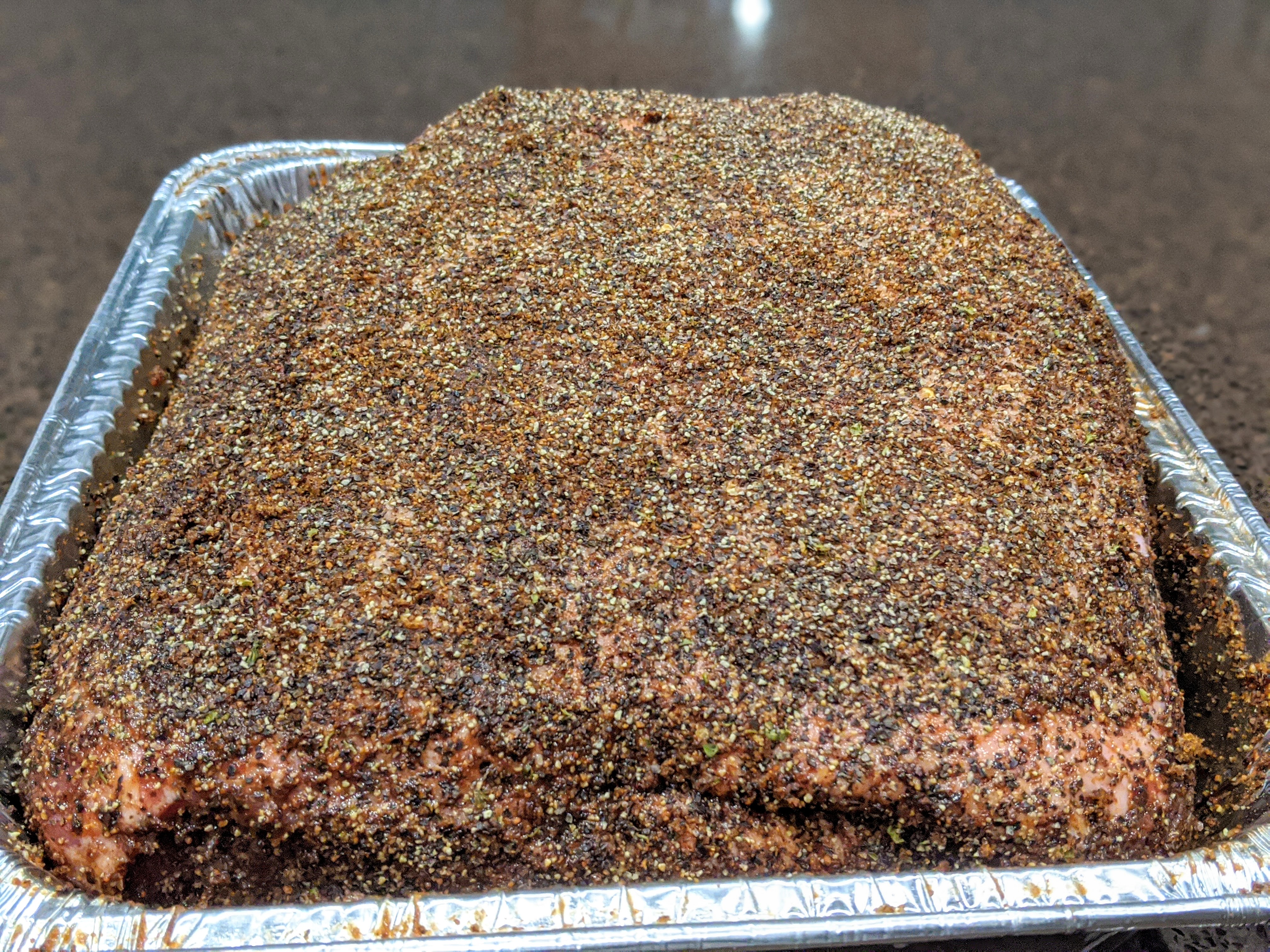 Rubbed down