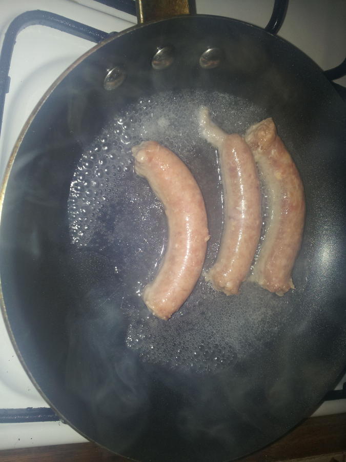 Sampling the bangers next day YUMMY.jpg