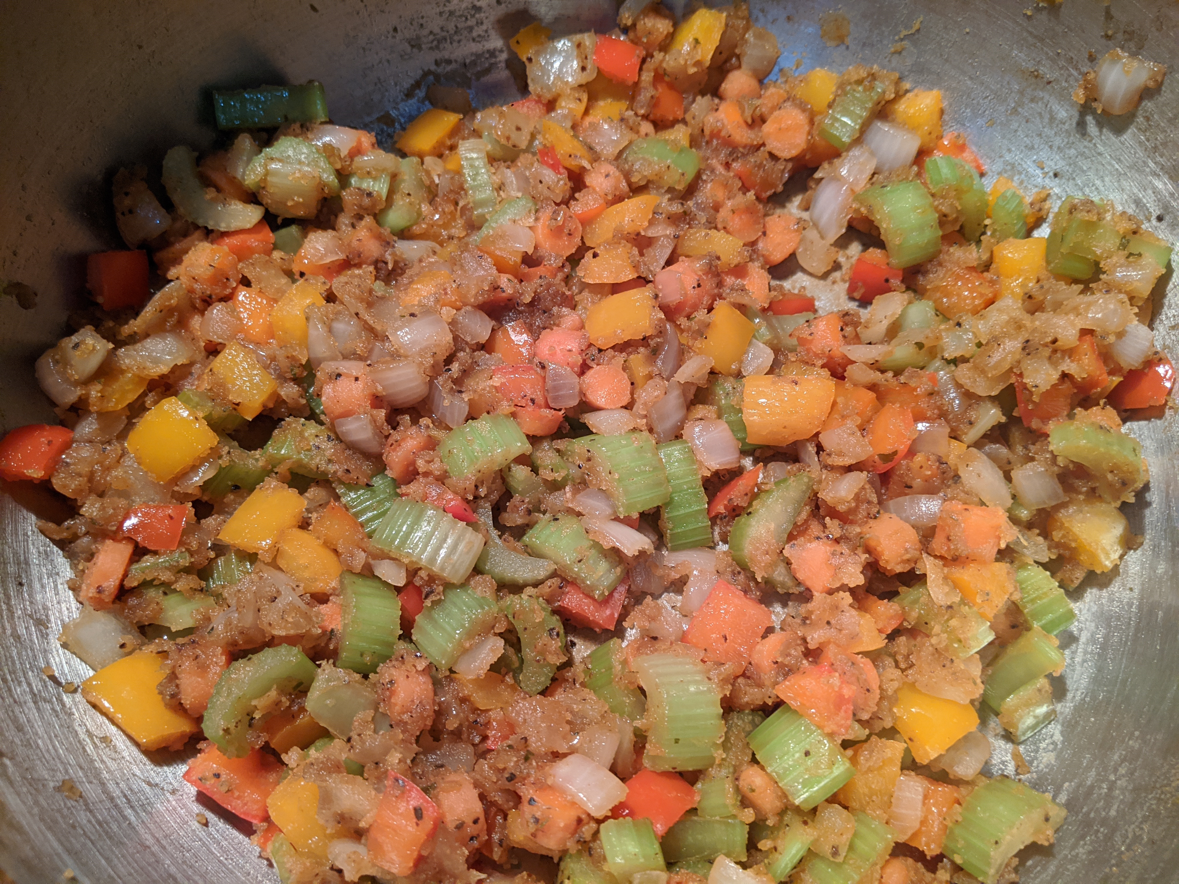 Sauteed and Flour added