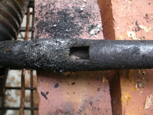 smoke pipe smoke inlet vacuum part.jpg