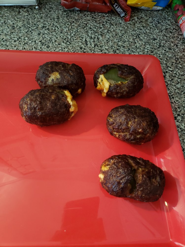 Smoked Armadillo Eggs