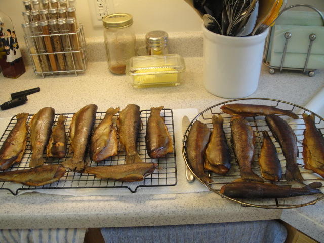 smoked fish, Battle creek buck video 005.JPG