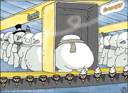 snowman-making-ice-cream.gif