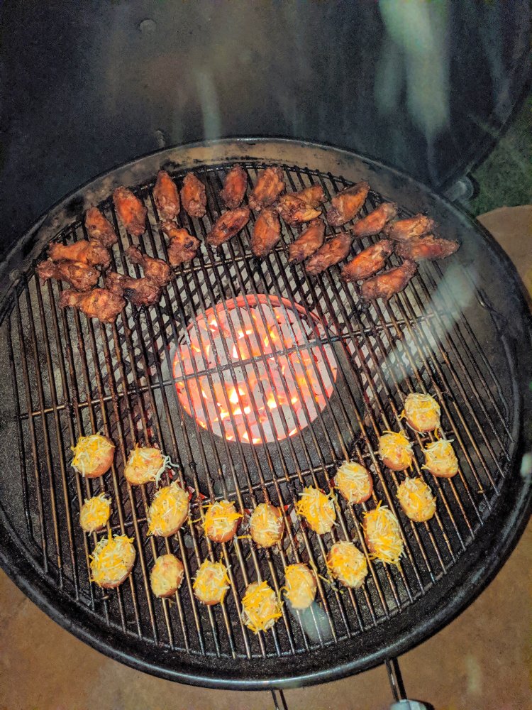 Taters added to the Webber 26"
