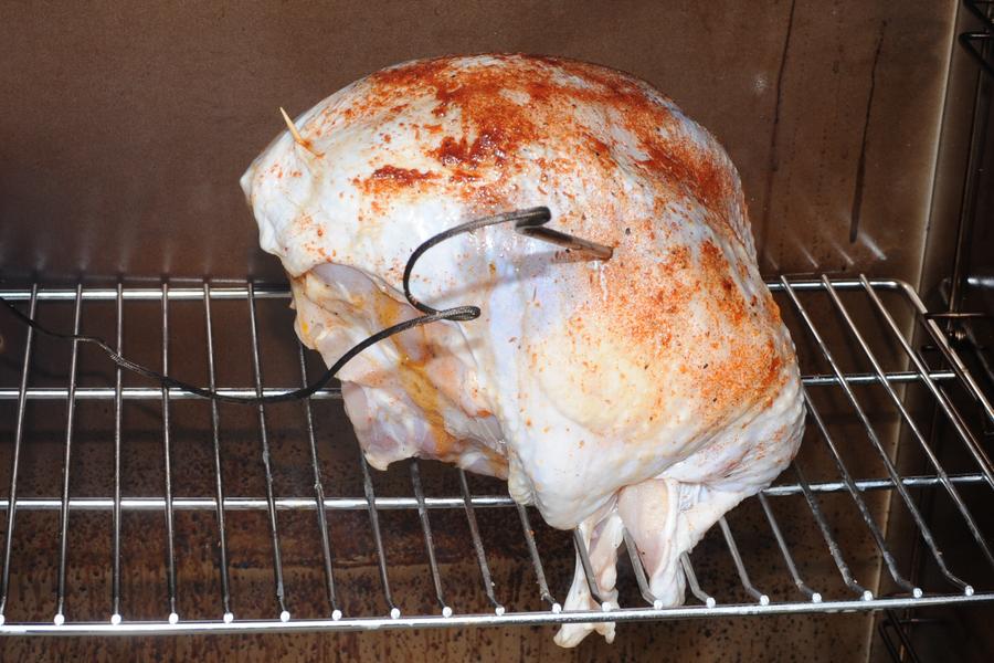 Turkey in Oven.JPG