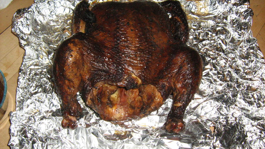 Two Chickens on Lil Girl 012.JPG