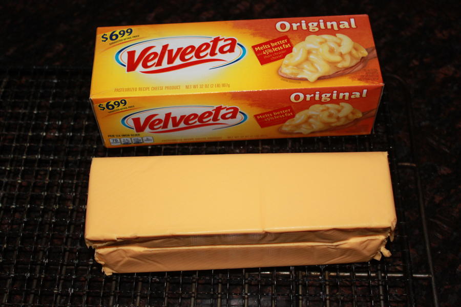Velveeta in the Smoker.JPG