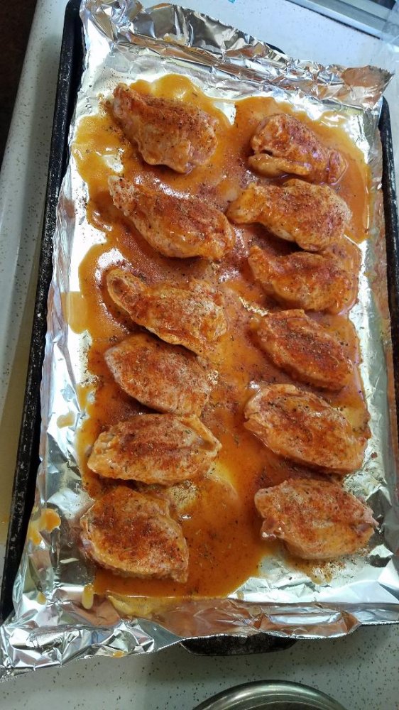 Wings Injected And Dusted