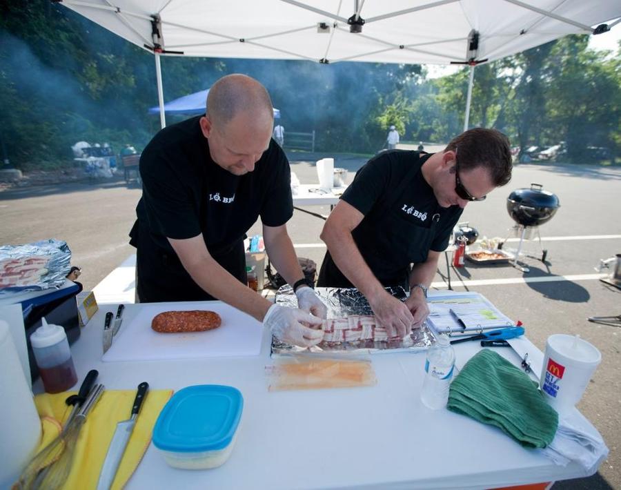 Wrapping the fatties.jpg